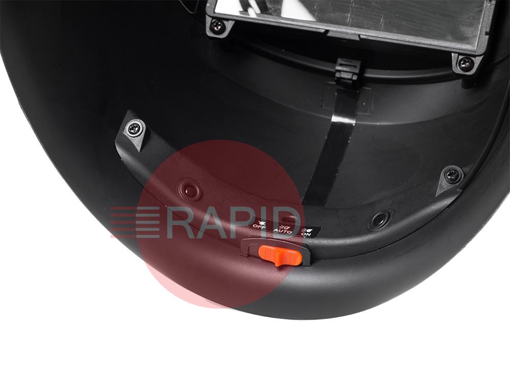 9873801  Kemppi Zeta W200X Welding Helmet, with Variable Shade 8-12 Auto Darkening Filter